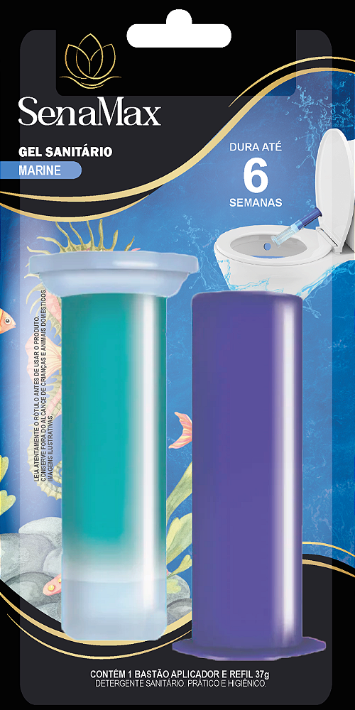 GEL SANITARIO SENAMAX REFIL 6 DOSES MARINE