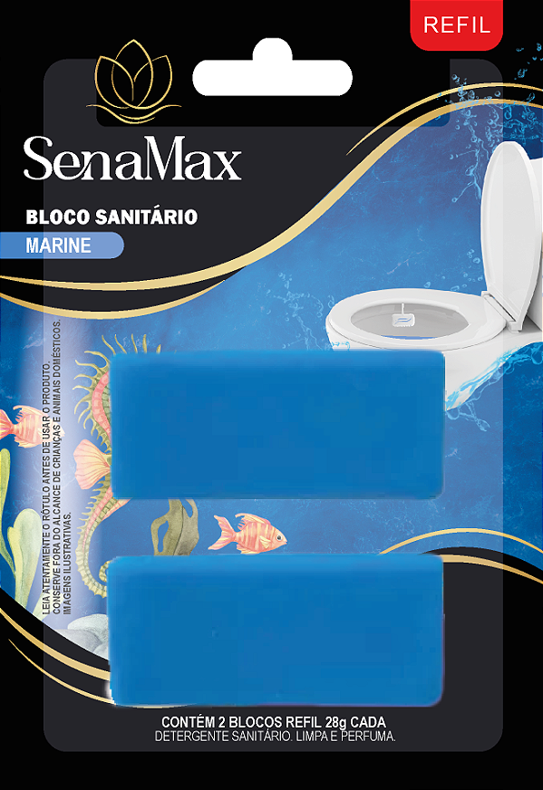 BLOCO SANITARIO C/ APARELHO SENAMAX MARINE