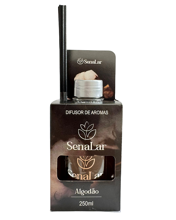 DIFUSOR SENALAR 250ML ALGODÃO