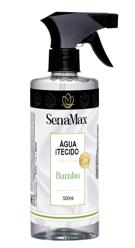 AGUA PARA TECIDO COM FACILITADOR SENAMAX 500ML BAMBU