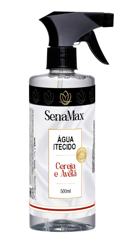 AGUA PARA TECIDO COM FACILITADOR SENAMAX 500ML CEREJA E AVELA