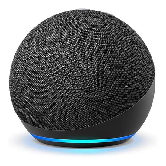 Echo Dot (4a Geração) Smart Speaker Amazon Com Alexa Preta