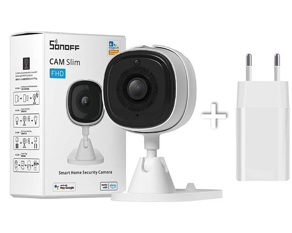 Camera Sonoff Cam Slim Wifi 1080p Alexa
