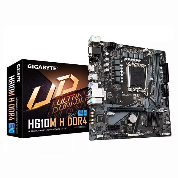 Placa Mãe Gigabyte H510M-H Intel LGA1200DDR4