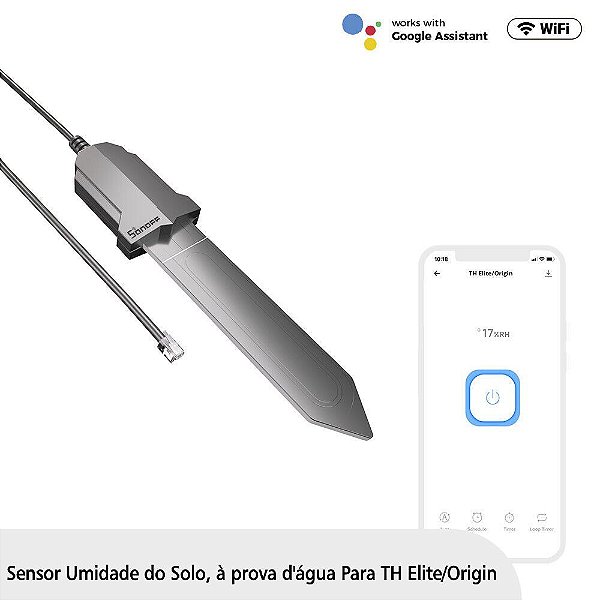 Sensor Umidade Do Solo Sonoff Ms01 Sonoff Th Elite Origin