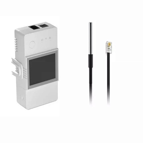 SONOFF THR320D Elite 20A + Sensor De Temperatura WTS01