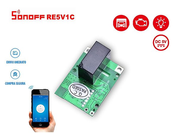 Sonoff Nano 5v Dc Interruptor Wi-fi