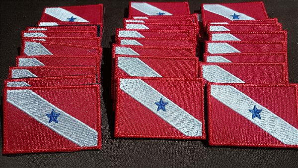 Patch Bordado Bandeira Pará
