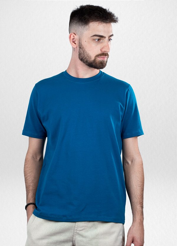 Camiseta básica azul petróleo ESSENTIALS ⭐⭐⭐⭐⭐