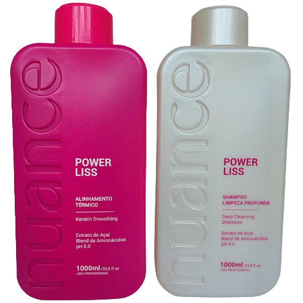 Kit Alinhamento Semi Definitiva Power Liss 2x1 Nuance