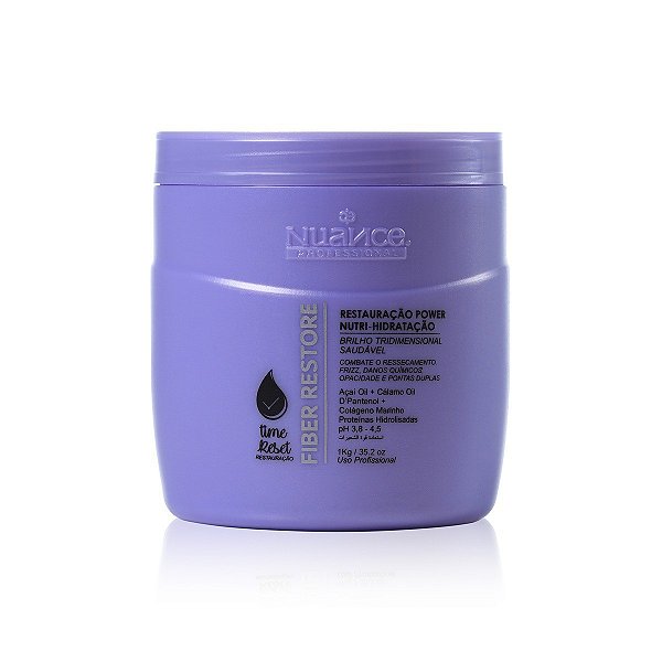 Máscara Restauradora Fiber Restore 1 kg Nuance
