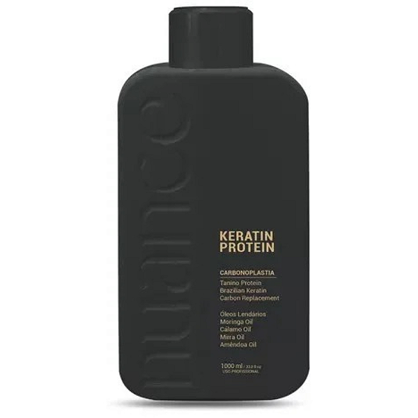 Escova Keratin Protein Carbonoplastia 1 lt Nuance