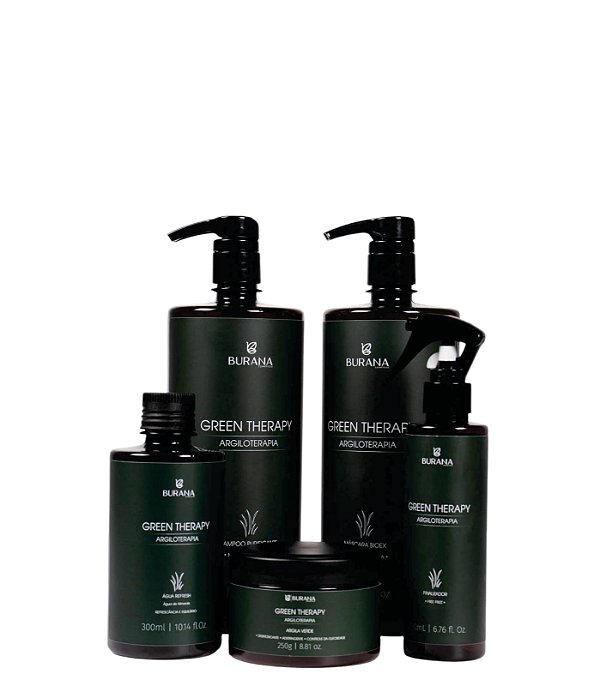 Kit Profissional Argiloterapia Green Therapy 5x1