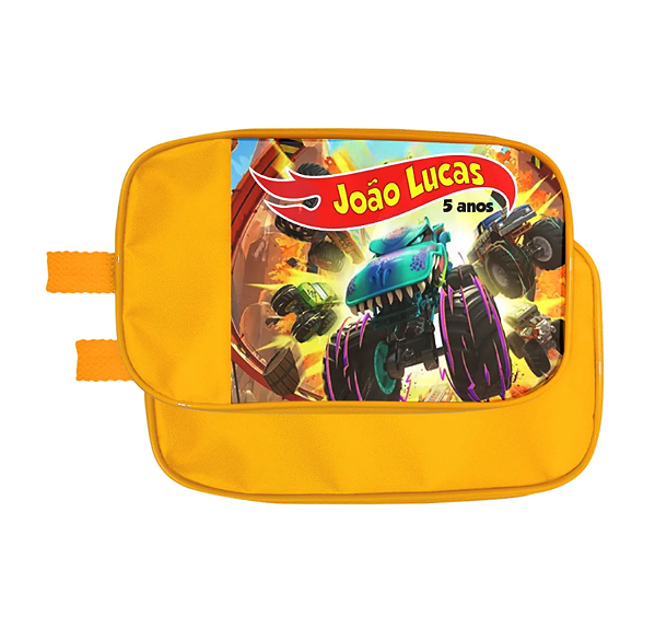 AL248 - Nécessaire Personalizada com Tema Hotwheels