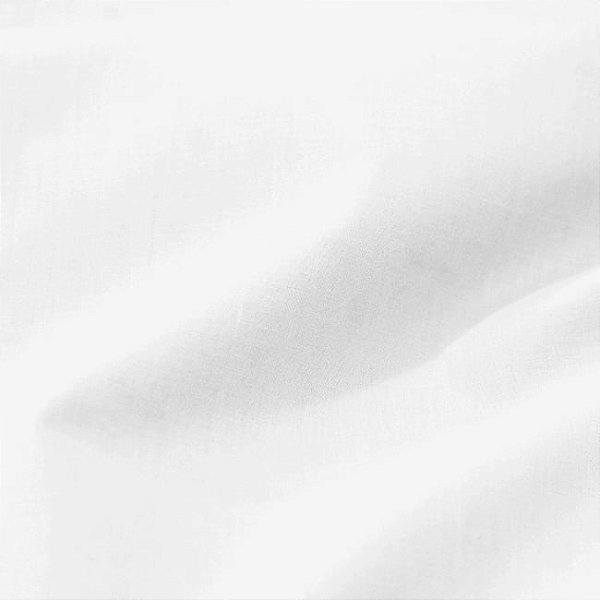 Tecido Percal Liso Branco