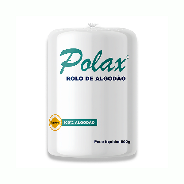 Algodão Rolo 500g Polax