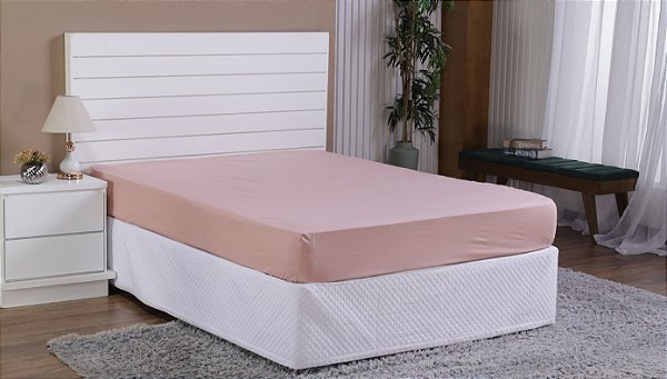 Lençol Avulso Casal Liso – 100% Algodão 180 Fios