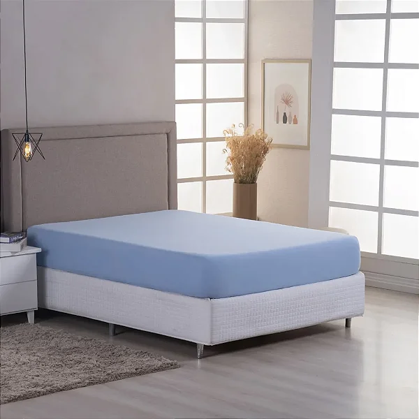 Lençol Queen Avulso 100% algodão - 180 fios Com elastico