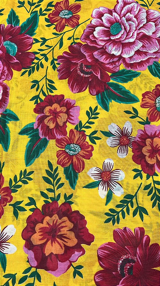 TECIDO CHITA / CHITÃO ESTAMPADO 100% ALGODÃO