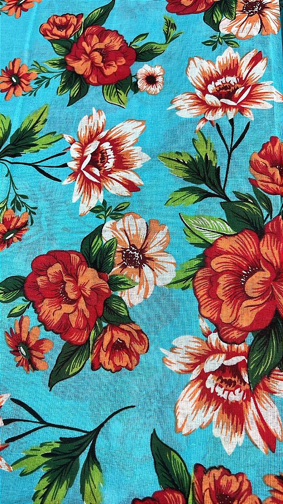 TECIDO CHITA / CHITÃO ESTAMPADO 100% ALGODÃO