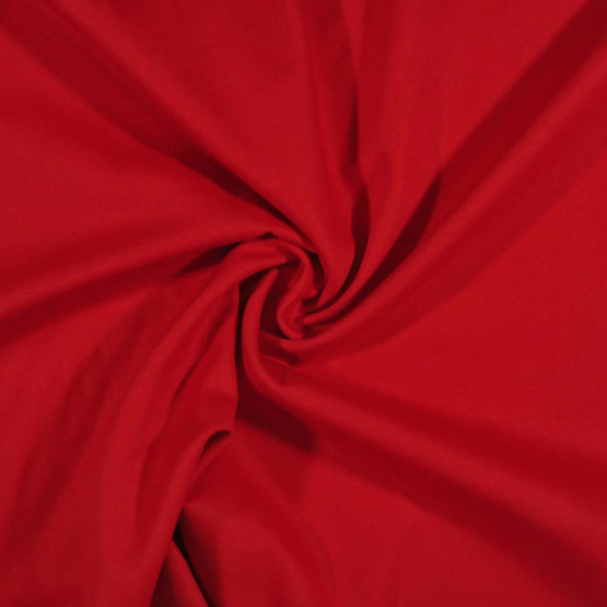 Tecido Sarja Lisa Vermelho 100% Algodão