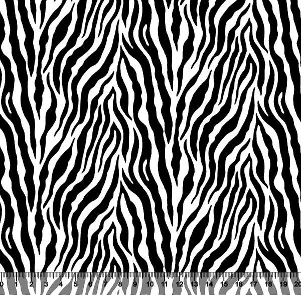 Tecido Brim Estampado Zebra