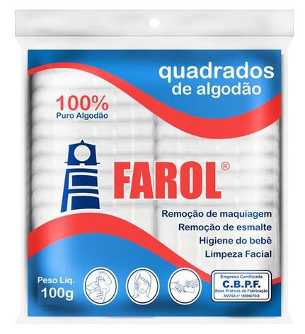 Algodão Quadradinho 100g Farol