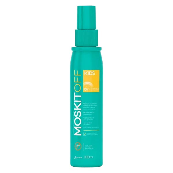 Repelente Moskitoff Kids com Icaridina Spray 100ml