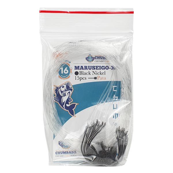 Anzol Maruseigo BN empatado em Nylon