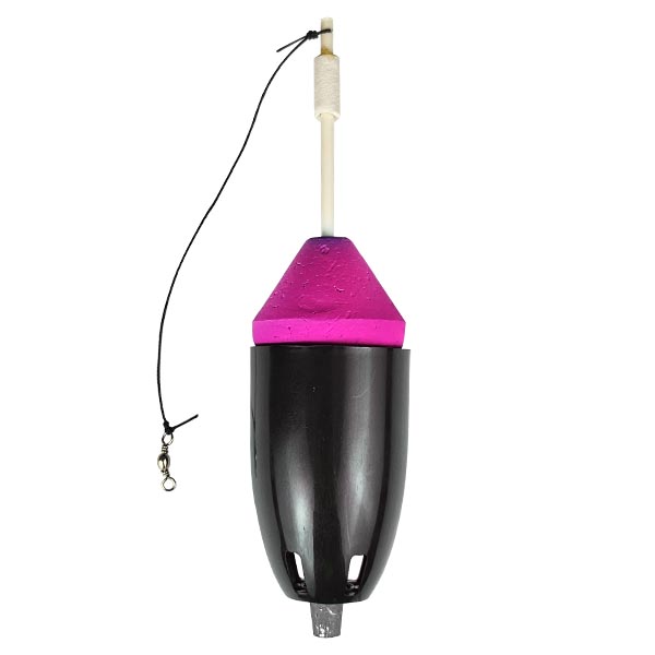 Boia Cevadeira Barão Big Tamba sem Rolha Preto/Rosa - 60g