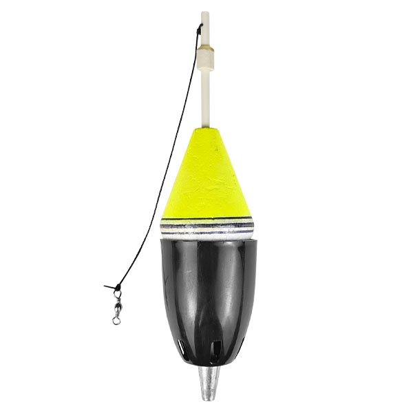Boia Cevadeira Barão Gigante sem Rolha Preto/Amarelo - 65g