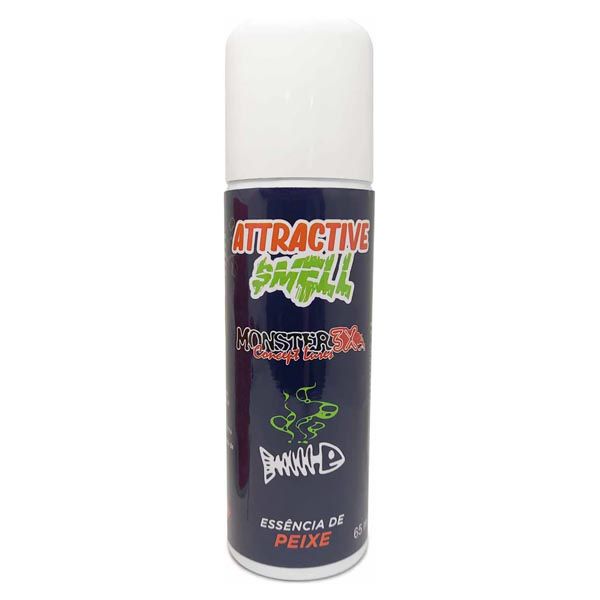 Spray Atrativo Monster3X Attractive Smell Peixe 65ml