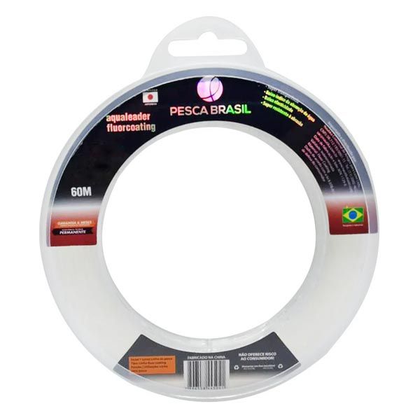 Linha Aqualeader Fluorcoating NG 60m - 0.33mm