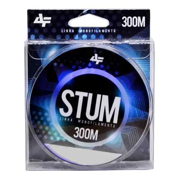 Linha Albatroz Stum 300m Cinza - 0.23mm