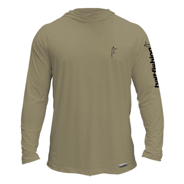 Camiseta Bait Fishing Minimal Icy Hoodie Marrom/Preto