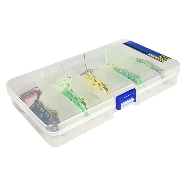 Isca Super Frog 5pçs com Estojo