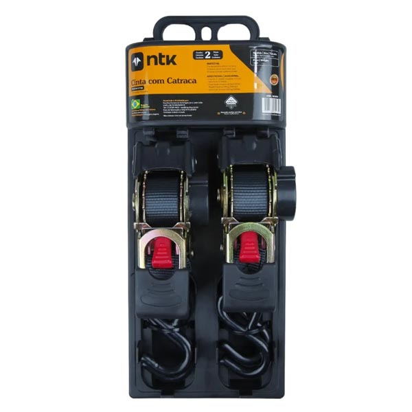 Cinta com Catraca Para Carga NTK 1.8m 2pç