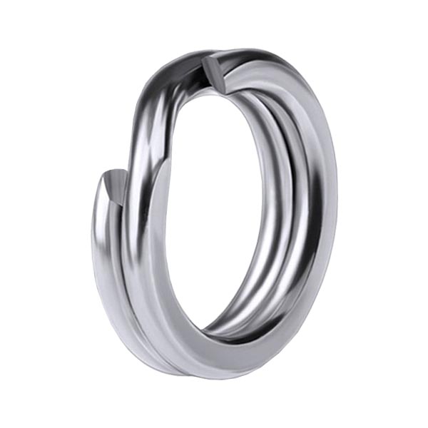 Argola Split Ring Inox 7mm 50lb - 8pçs