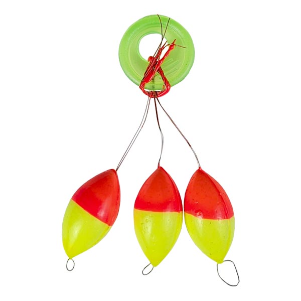 Flutuador Japonês Oval 20mm - 3pçs