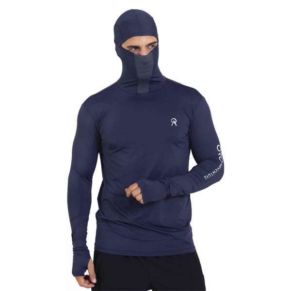 Camiseta Ninja  Oro com Dedal Marinho