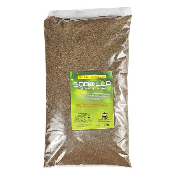 Massa em Pó para Pesca Japonesa Godzilla - 700g