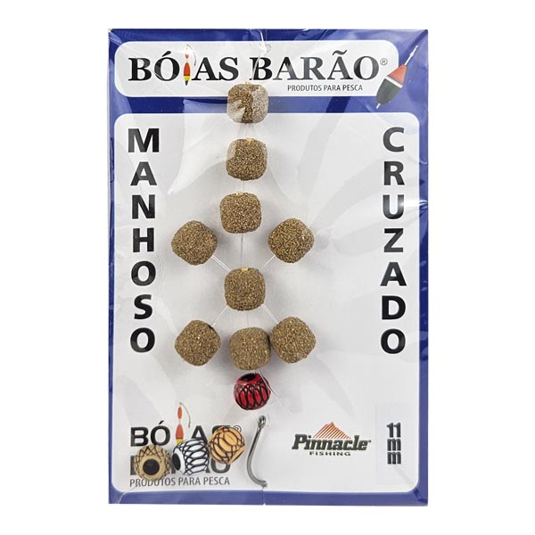 Chicote Manhosinho Barão Cruzado 11mm - Empanado Claro