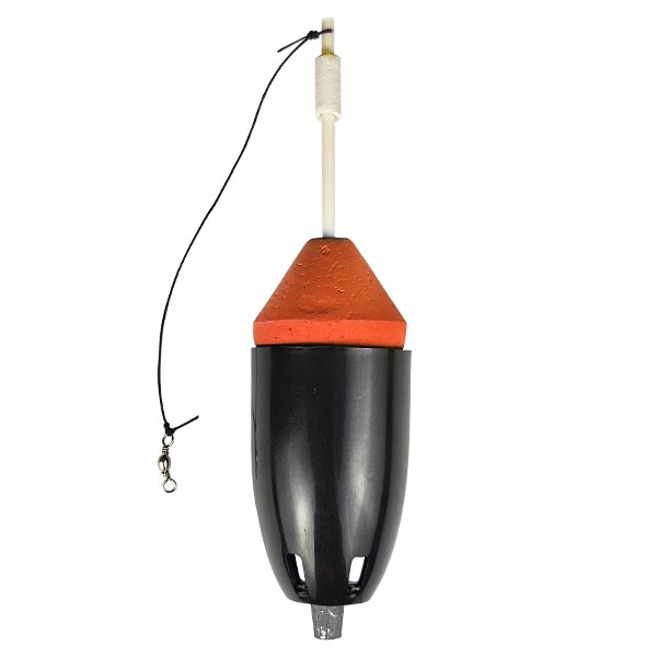 Boia Cevadeira Barão Big Tamba sem Rolha Preto/Laranja - 60g
