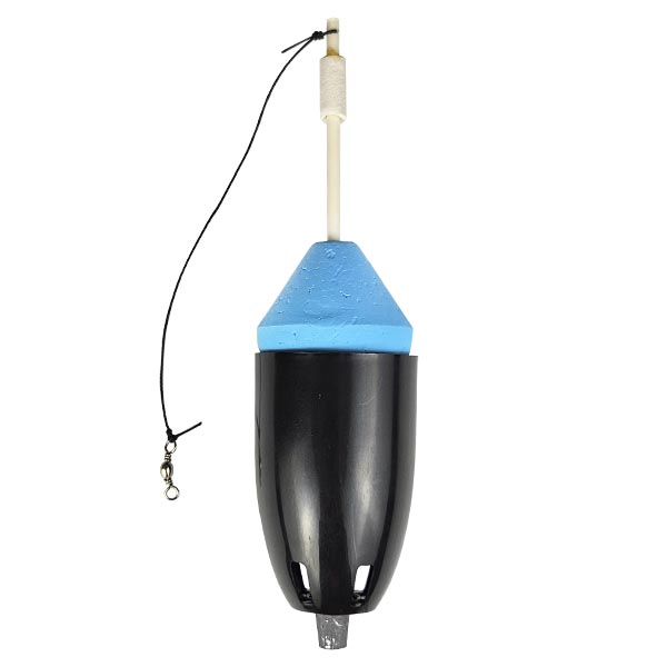 Boia Cevadeira Barão Big Tamba sem Rolha Preto/Azul - 60g