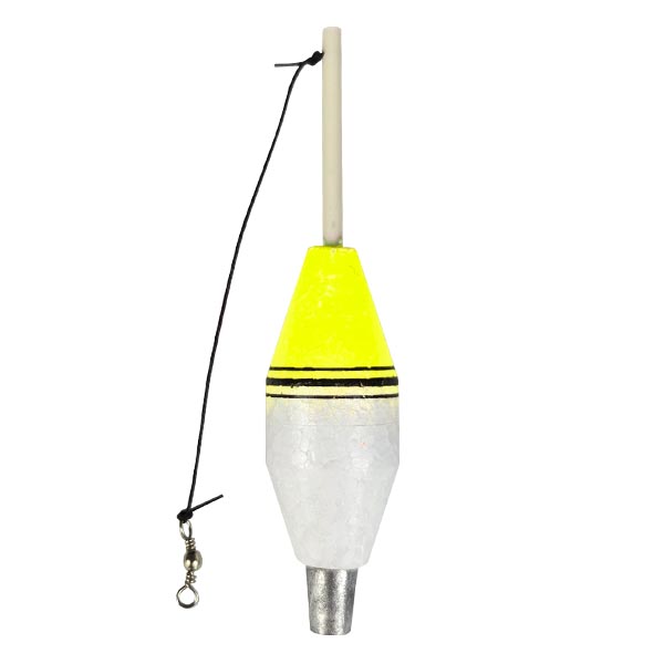 Boia de Arremesso Torpedo Barão 01 Amarelo - 30g