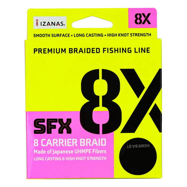 Linha Sufix SFX 8X 135m Verde - 0.20mm 36lb