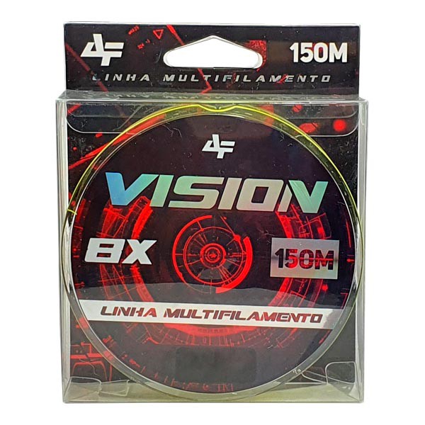 Linha Albatroz Vision 8X 150m Amarela - 40lb 0.28mm