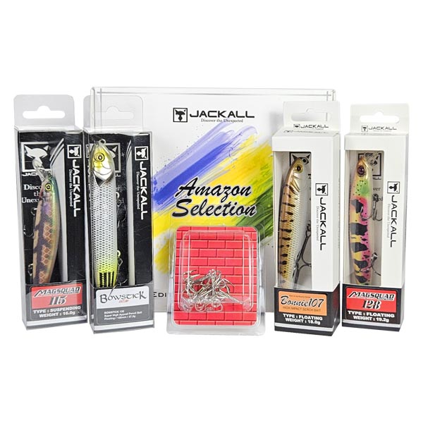 Kit de Iscas Amazônicas Jackall Limited Edition