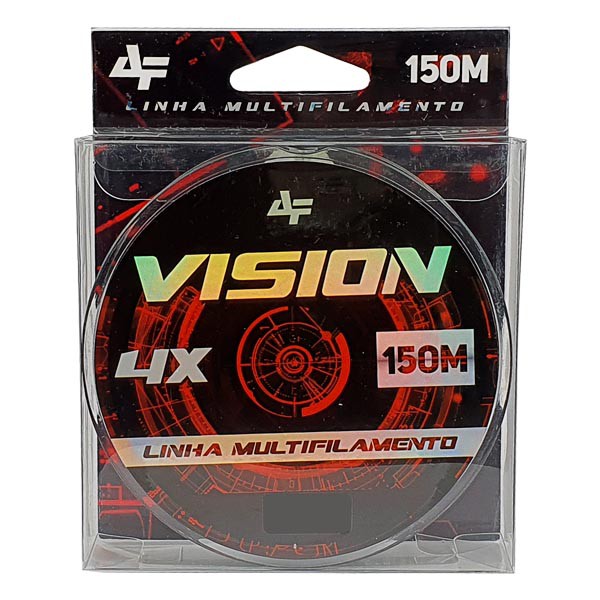 Linha Albatroz Vision 4X 150m Amarela - 28lb 0.23mm
