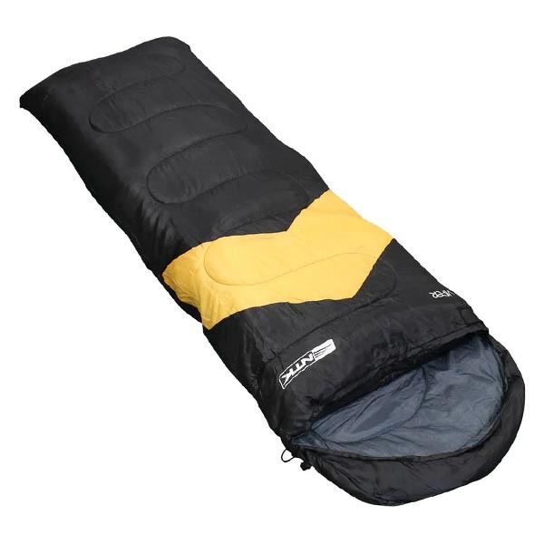 Saco de Dormir NTK Viper - Preto/Laranja
